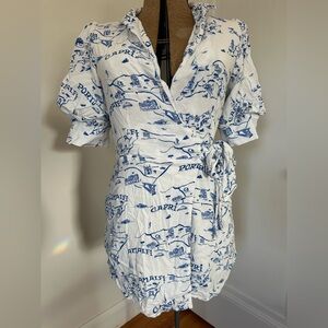 Maeve size M wrap dress